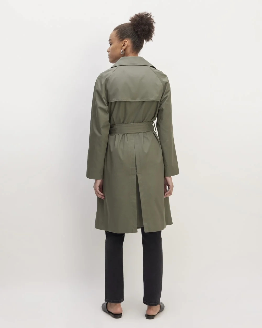 The Trench Coat | Pewter Green (2)