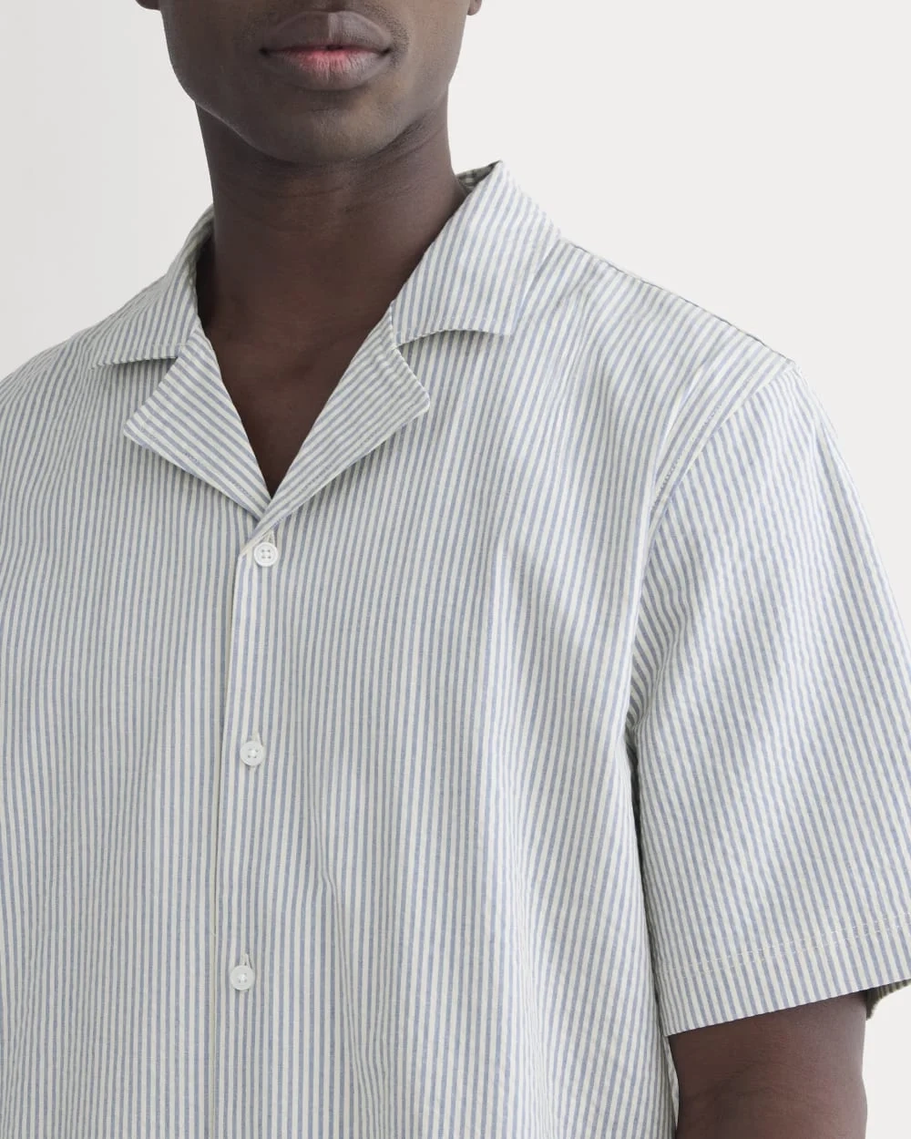 The Seersucker Resort Shirt | Dutch Blue / Natural (2)