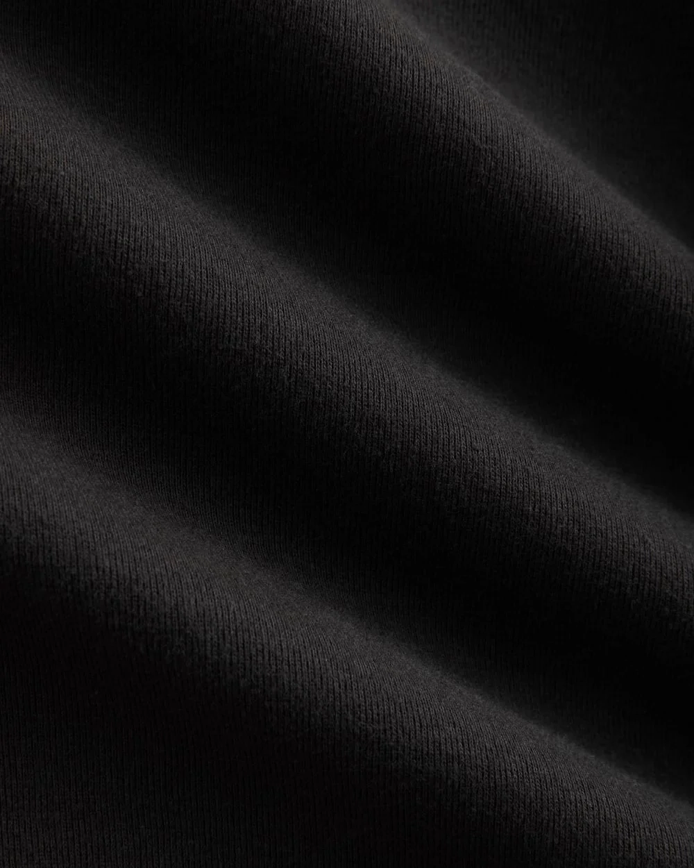 RetroSoft Cotton Crew | Black (2)