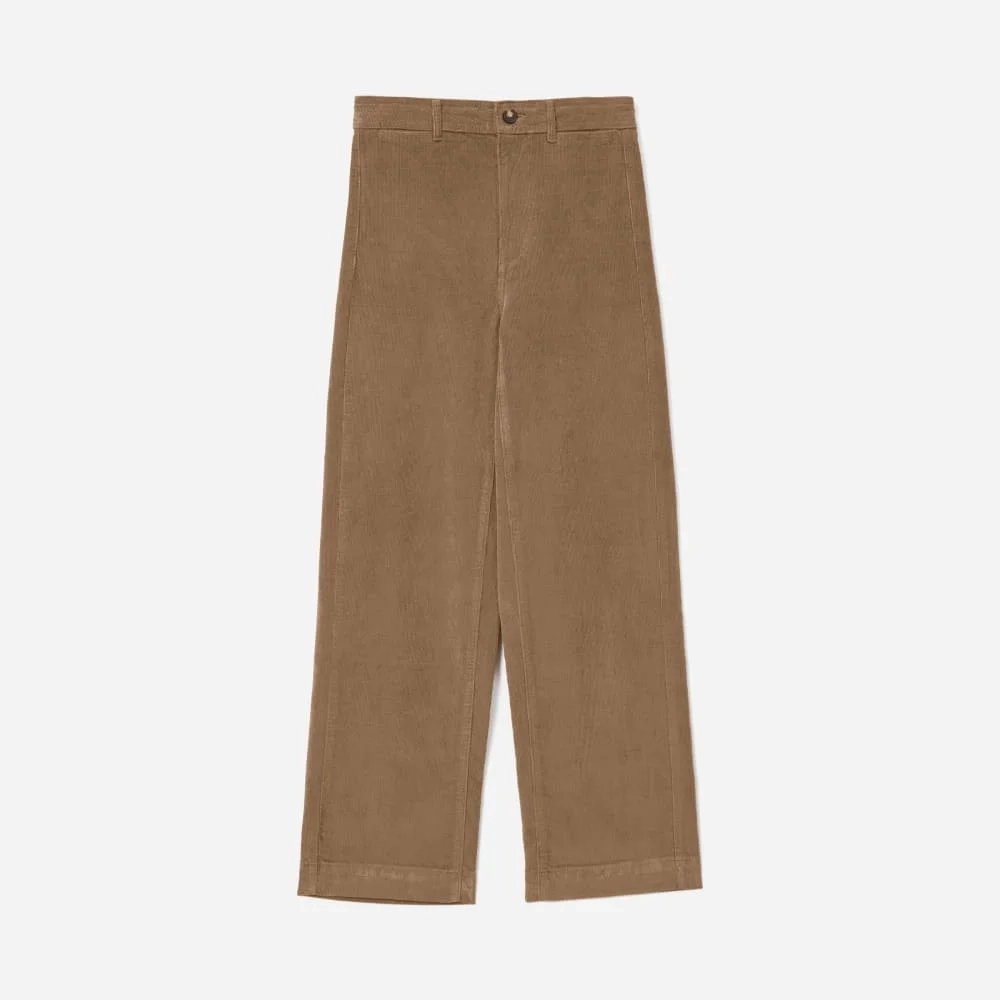 The Corduroy Wide-Leg Pant | Toasted Coconut (2)