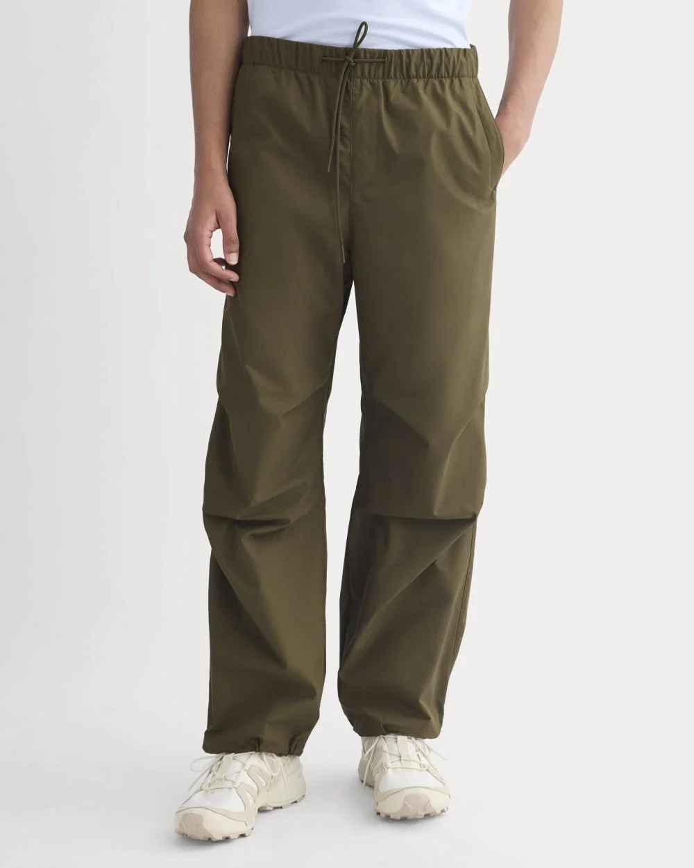 Baggy Parachute Pant | Beech (2)