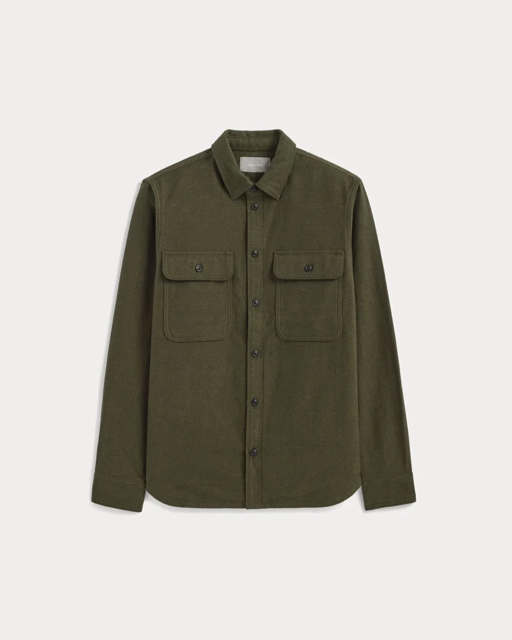 The Heavyweight Overshirt | Uniform | Heathered Green (2)
