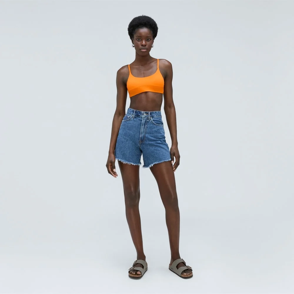 The Scoop-Neck Bikini Top | Turmeric (2)