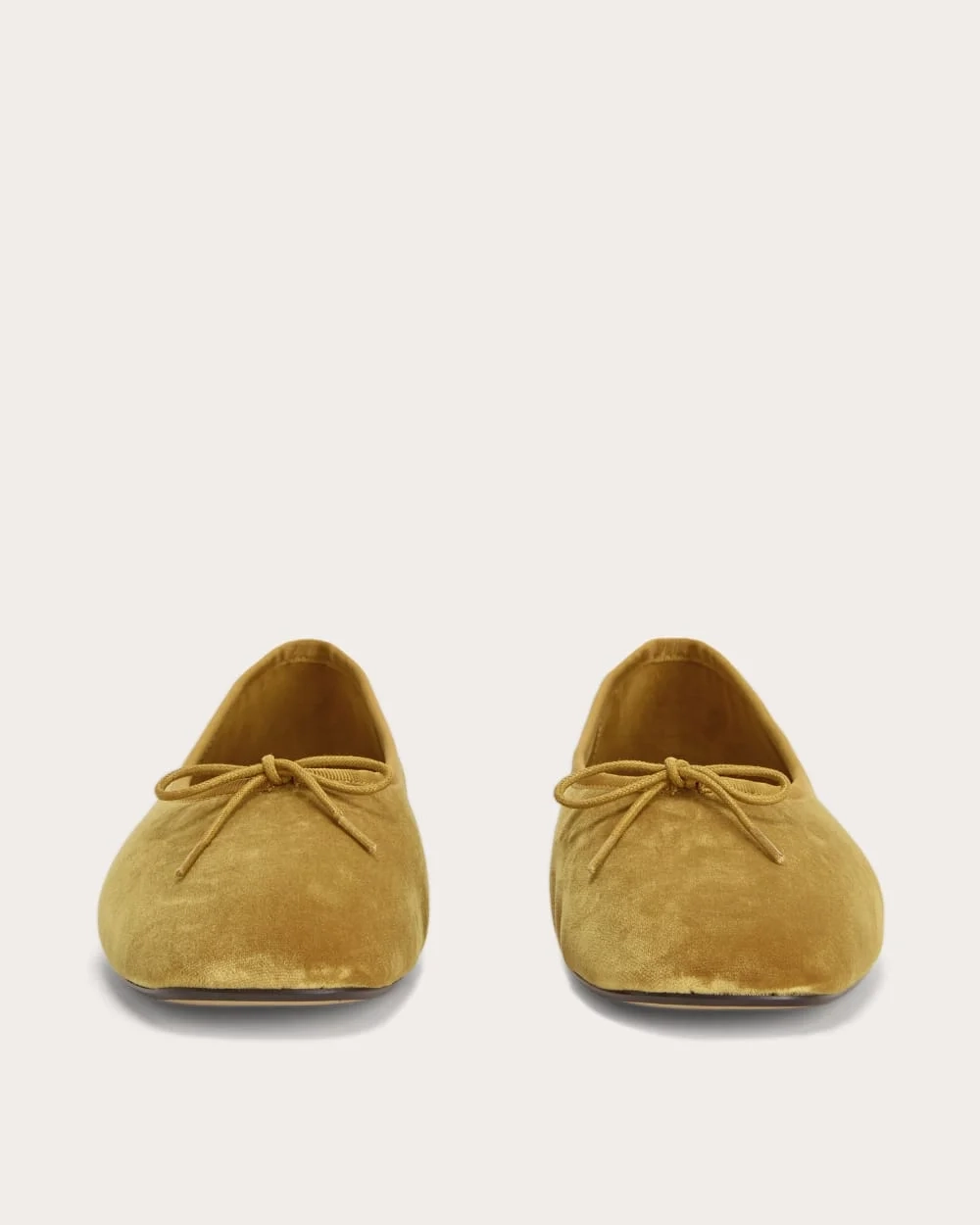 The Day Ballet Flat | Golden Sun Velvet (2)