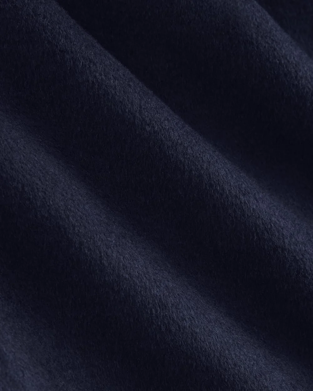 ReWool Belted Blanket Coat | Deep Navy (2)