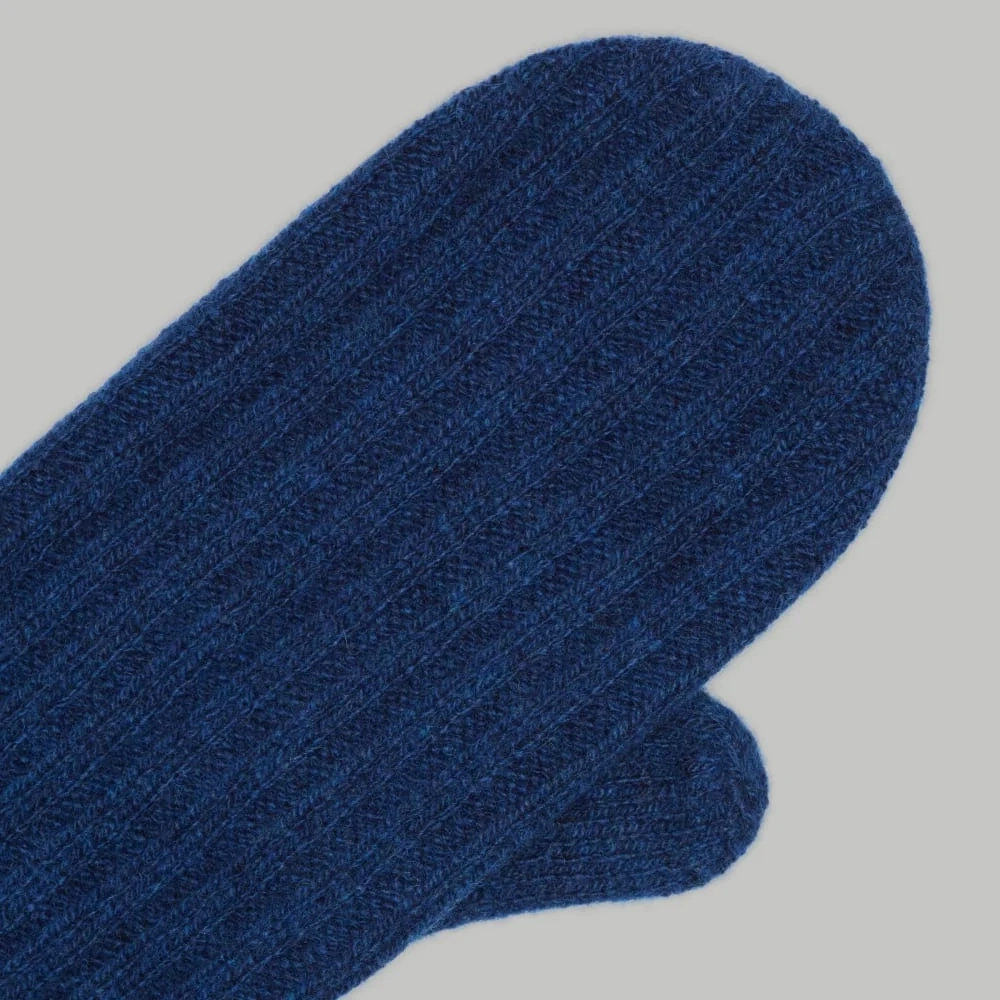 The Cashmere Mittens | Bright Navy (2)