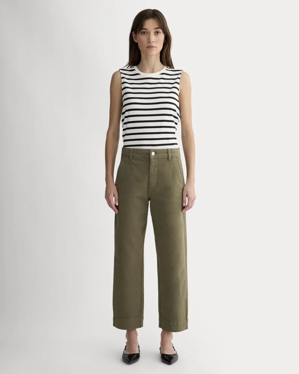 The Utility Straight-Leg Pant | Kalamata | 26.5" Inseam