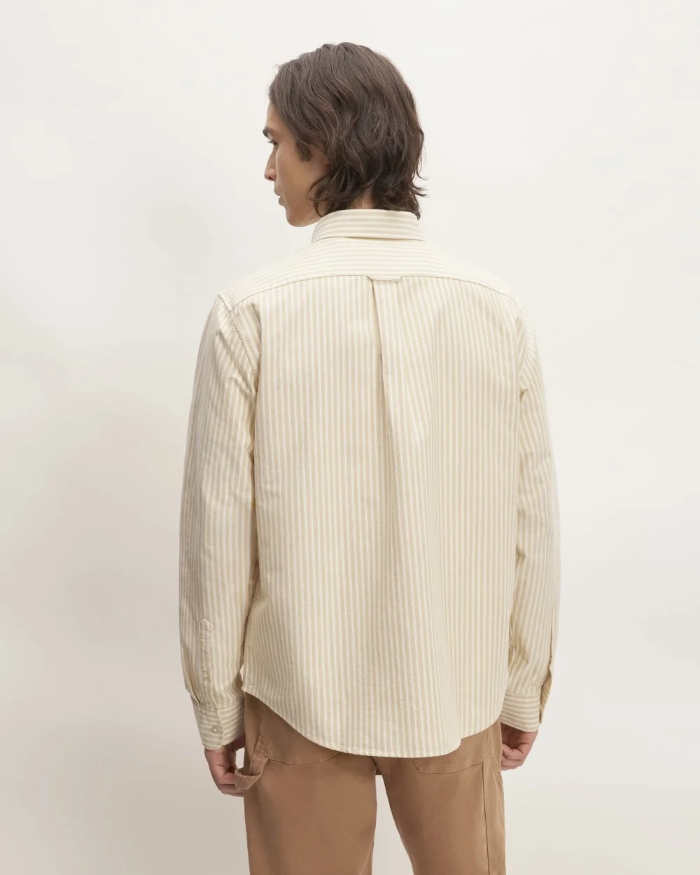 The Classic Oxford Shirt | Bone / Honey | Tall (2)