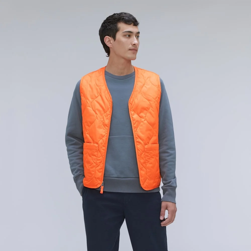 The ReNew Liner Vest | Safety Orange (2)