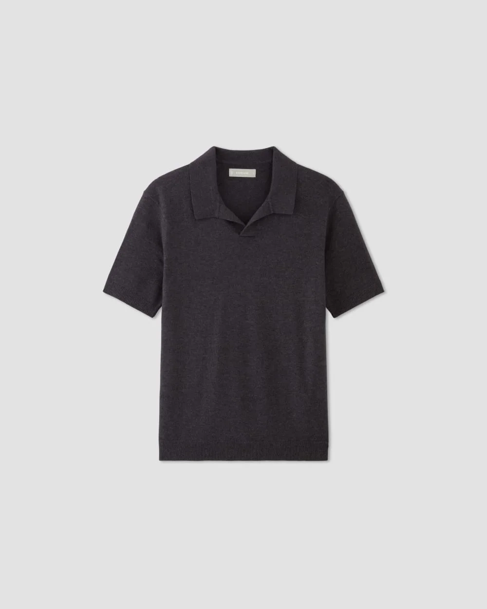 The No-Sweat Polo | Heather Ash (2)