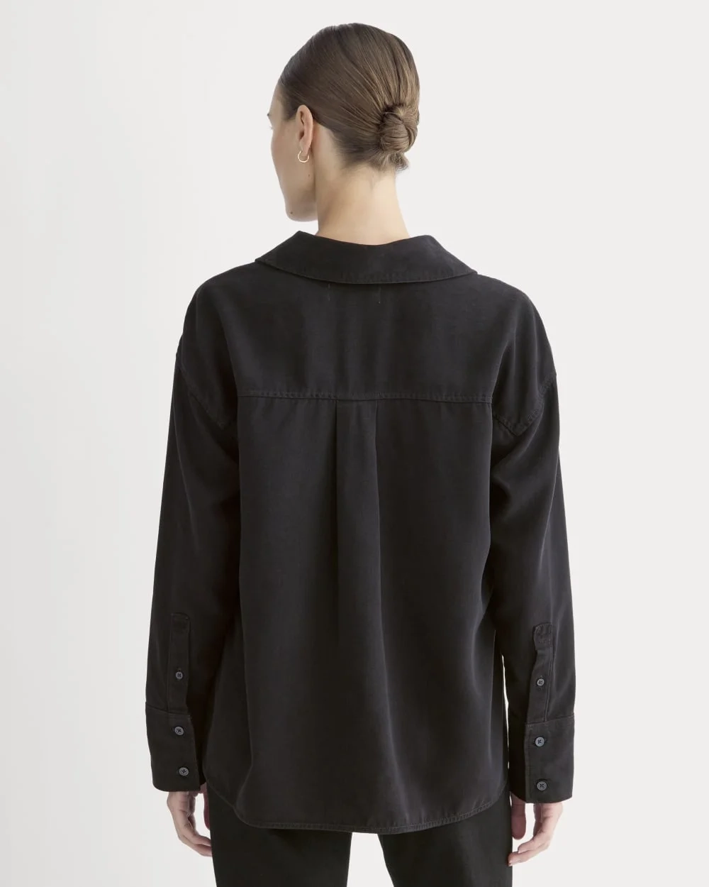 Boxy Shirt in Buttersoft | Black (2)
