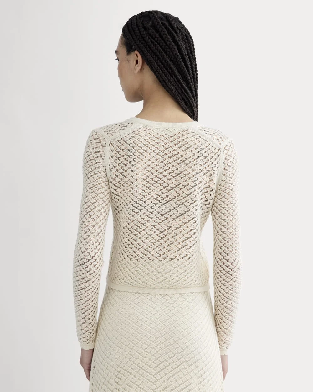 The Lace Knit Cardigan | Birch (2)