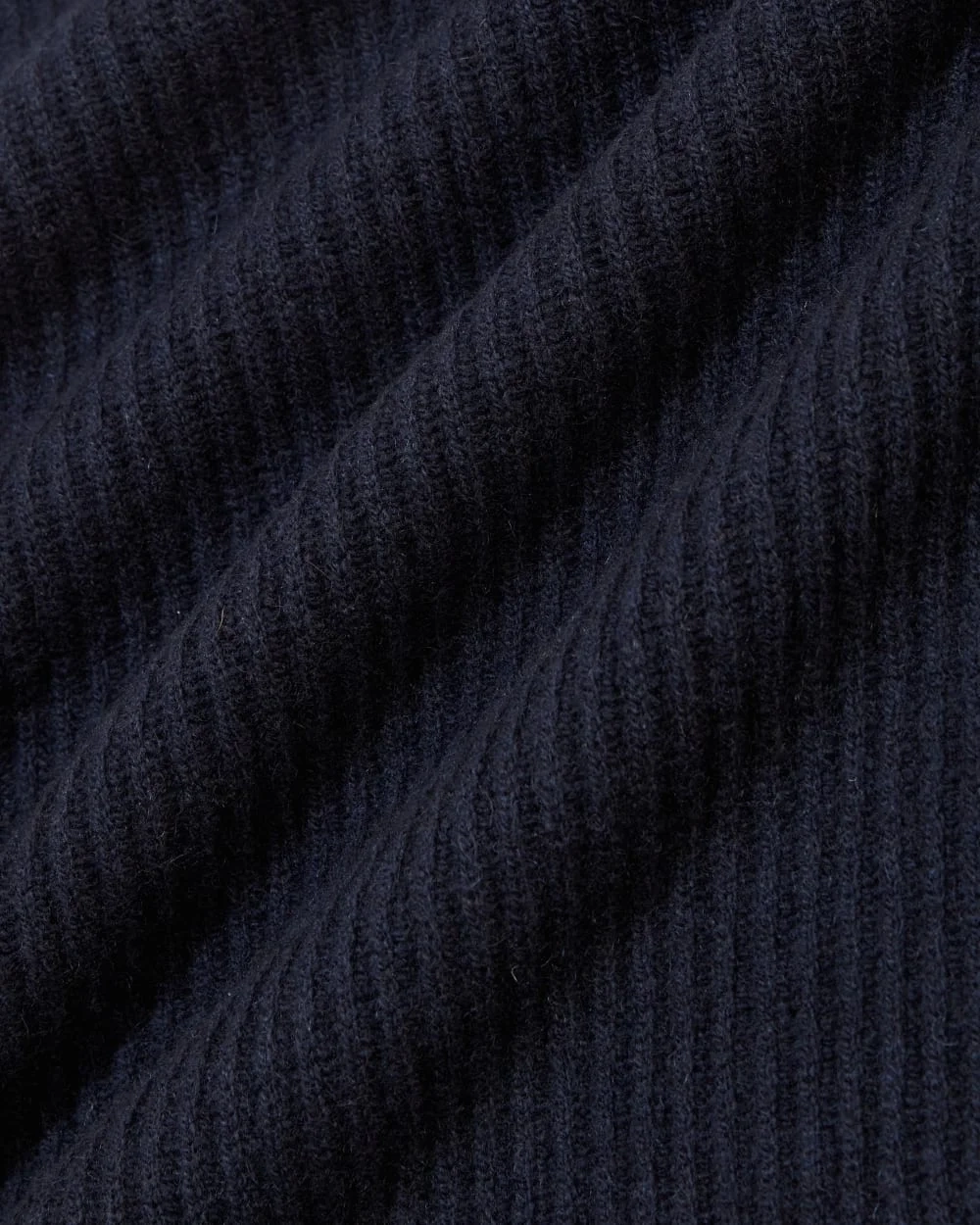 The Fisherman Turtleneck in Wool Cashmere | Navy (2)