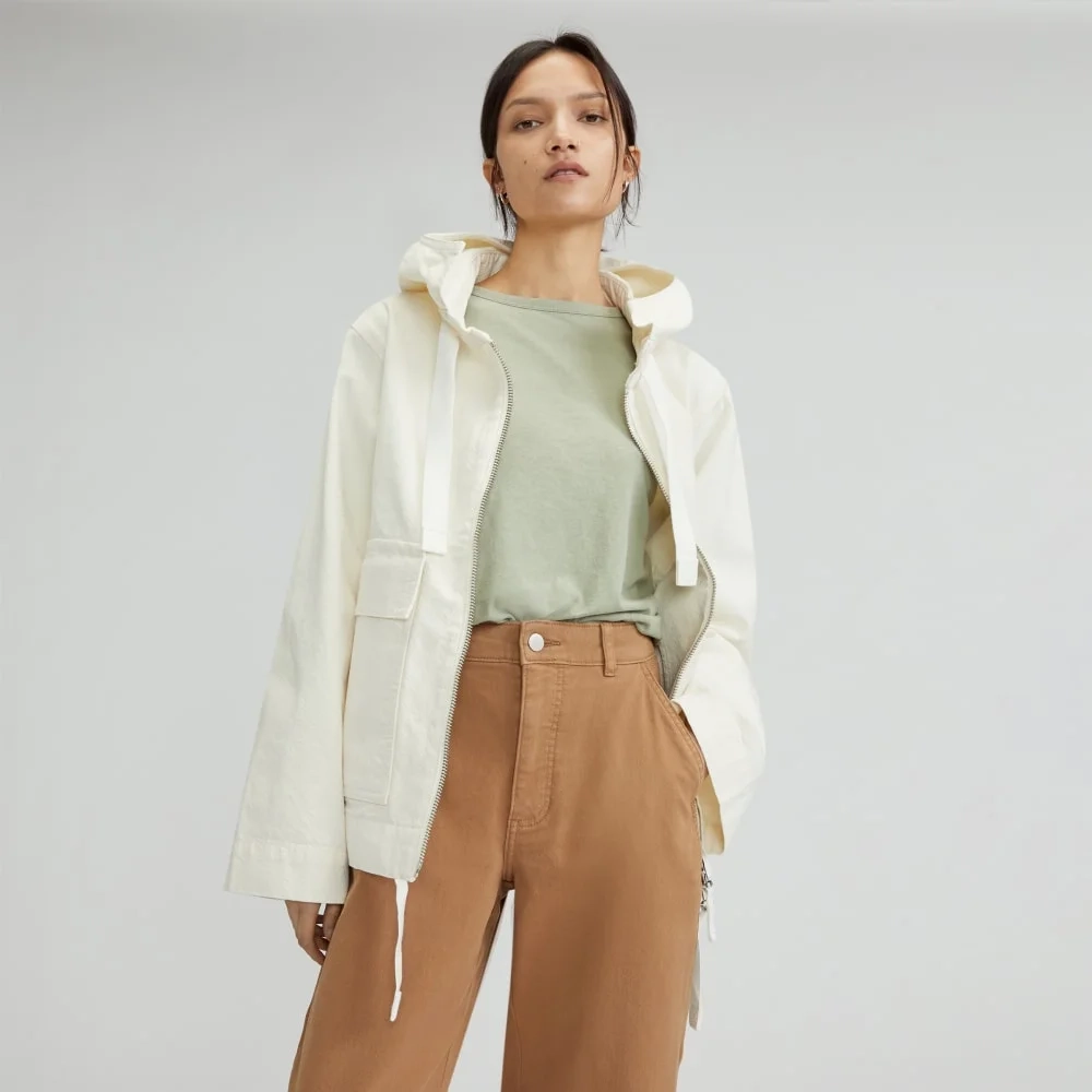 The Canvas Organic Cotton Anorak | Bone