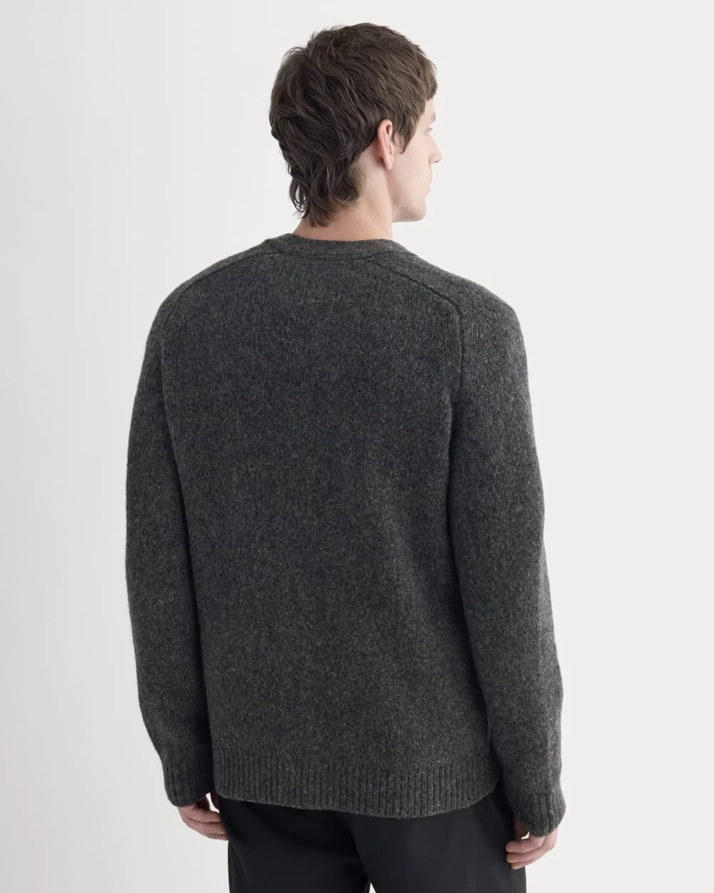 The Cloud Relaxed Cardigan | Heathered Soot (2)