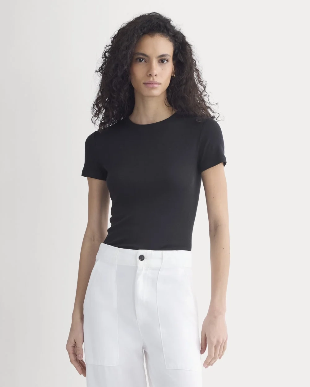 Tissue Short-Sleeve Crew | Black (2)