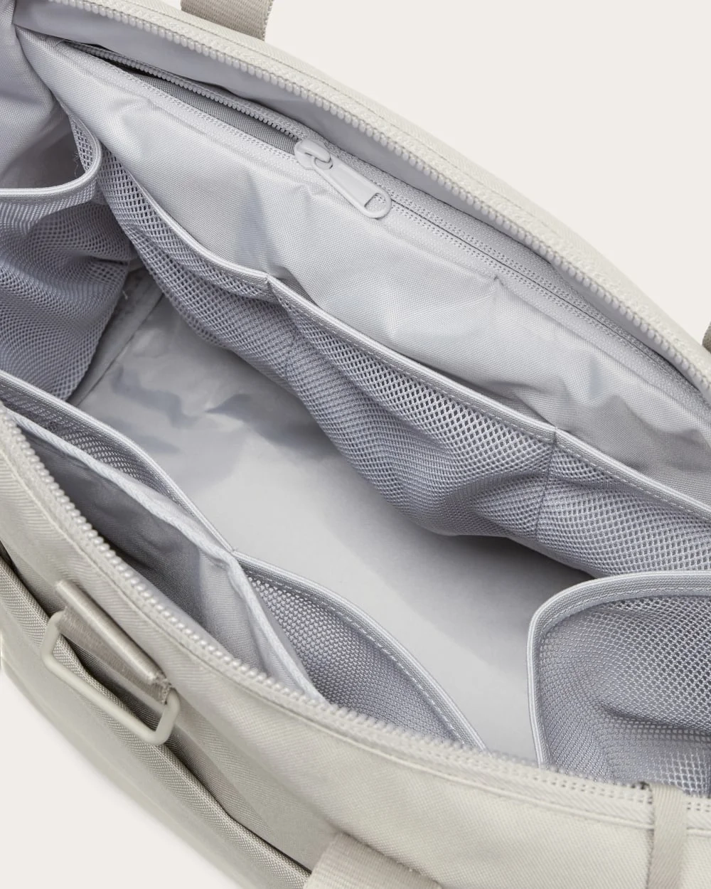 The ReNew Transit 3-Way Tote | Warm Quartz (2)