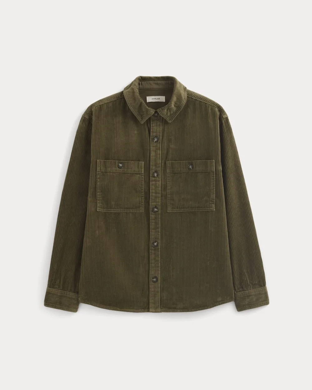Wide Wale Corduroy Shirt | Beech (2)