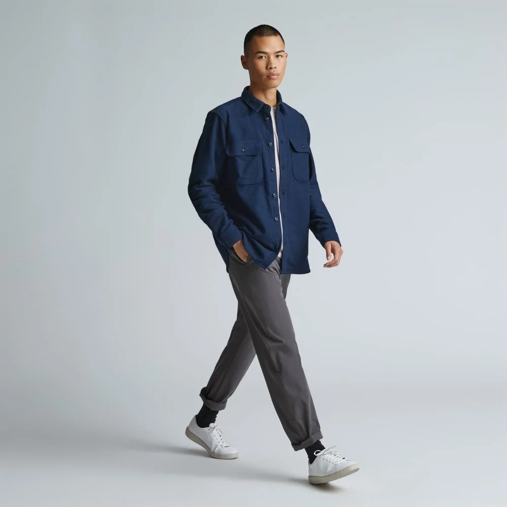 The Heavyweight Overshirt | Uniform | Deep Navy (2)