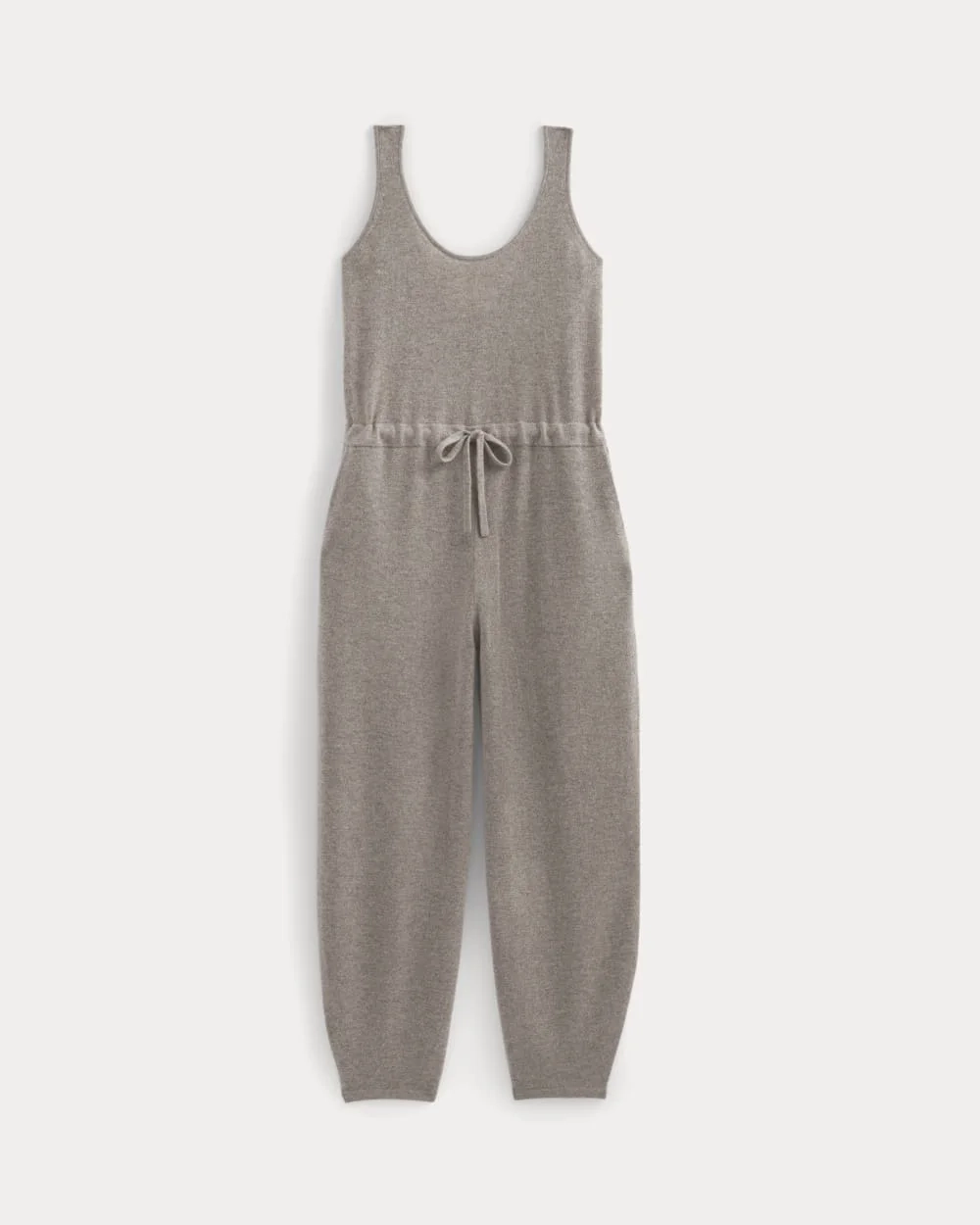 Cashmere Lounge Jumpsuit | Oatmeal (3)