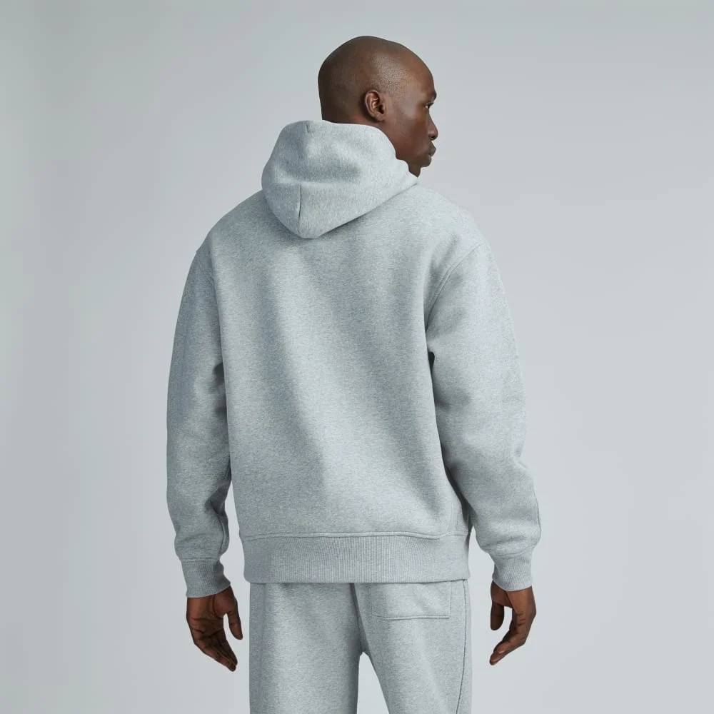 The ReTrack Hoodie |  Heathered Grey (2)