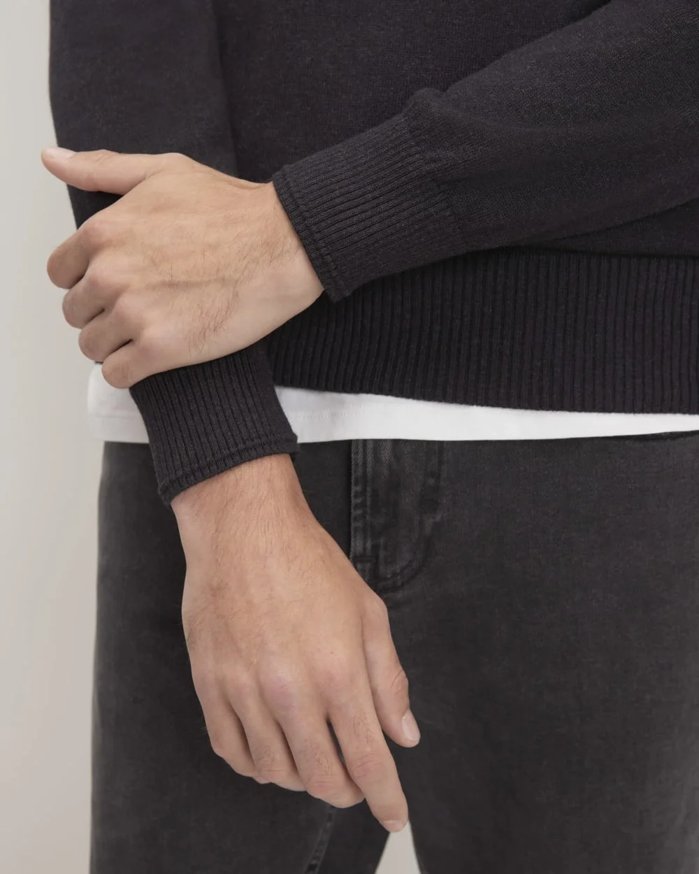 The No-Sweat Sweater | Uniform | New Black (2)