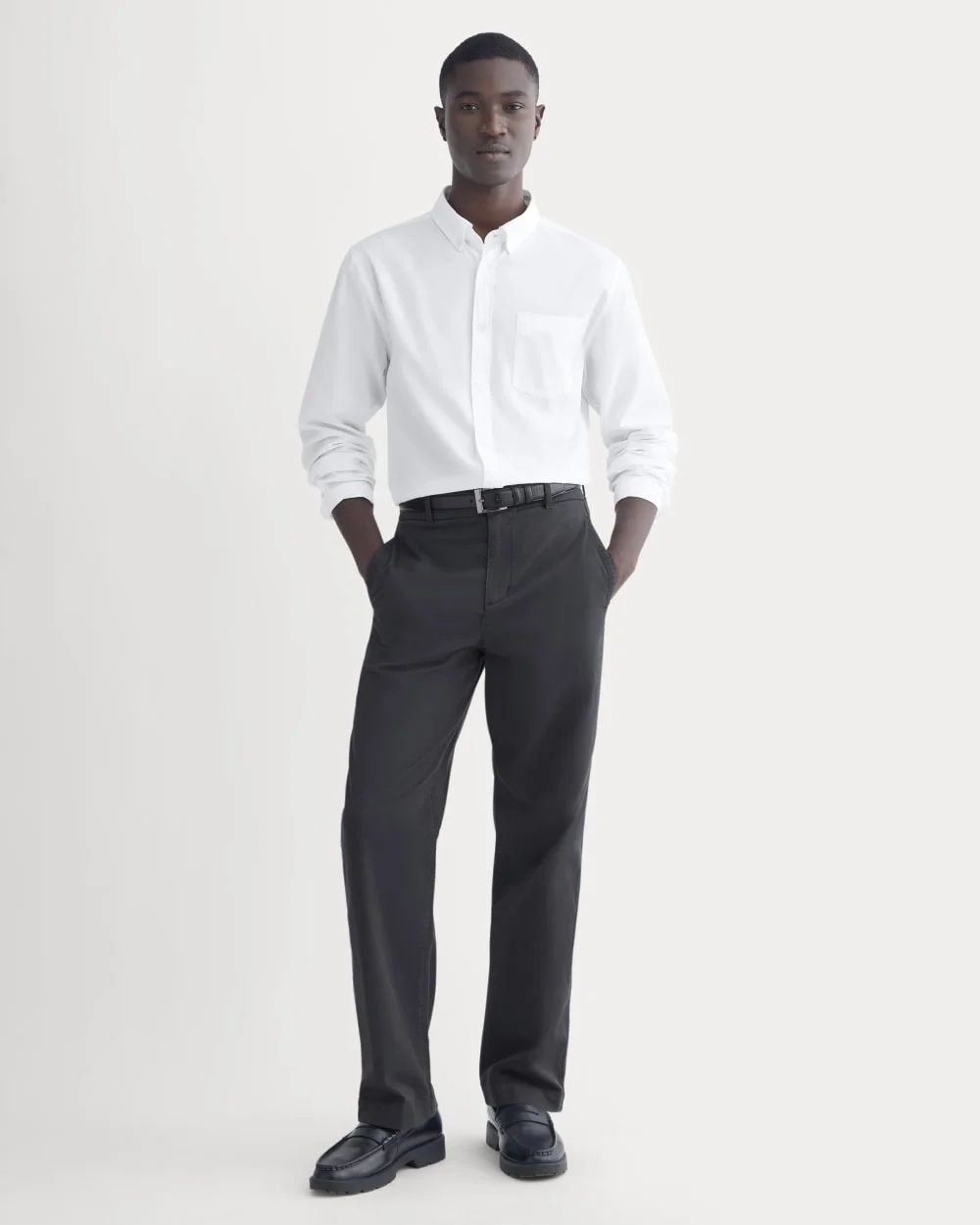 Washed Poplin Shirt | White (2)