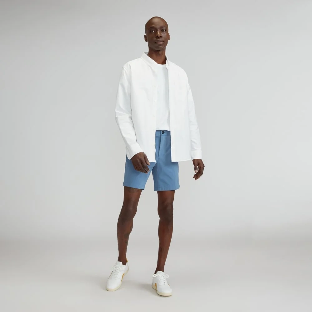 The 7” Slim-Fit Performance Chino Short | Bluefin (2)