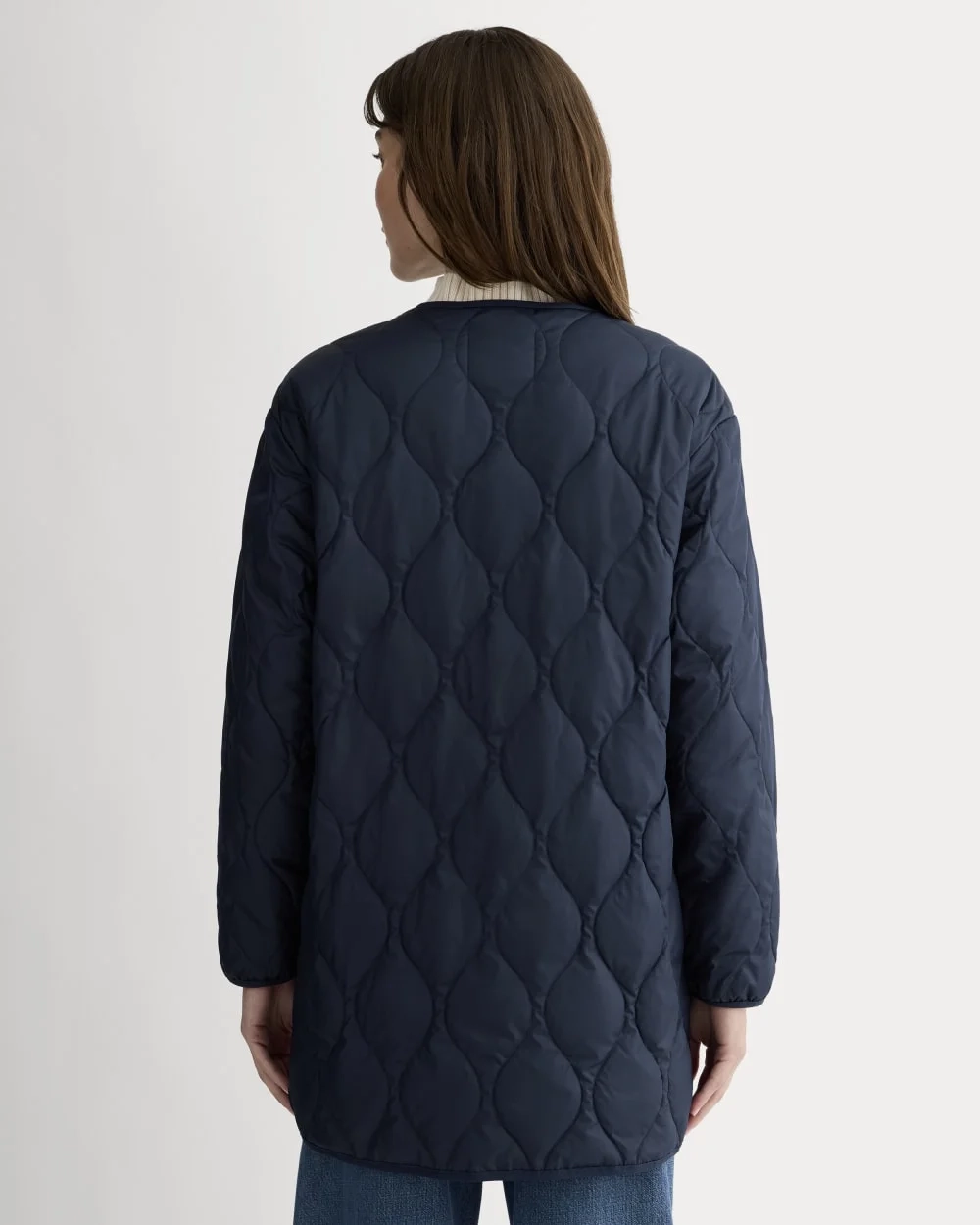 The Quilted Liner | Navy (3)