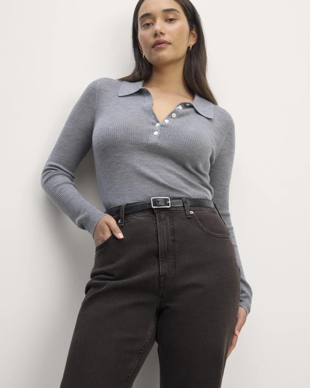 The Cheeky Hourglass Jean | Washed Black | 26.5" Inseam (2)