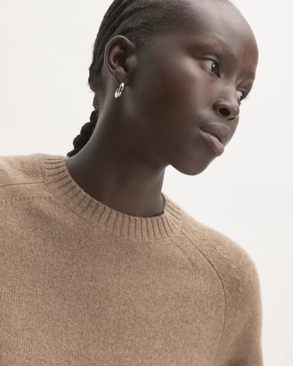 The Boxy Crew in Cashmere | Heathered Woodsmoke (2)