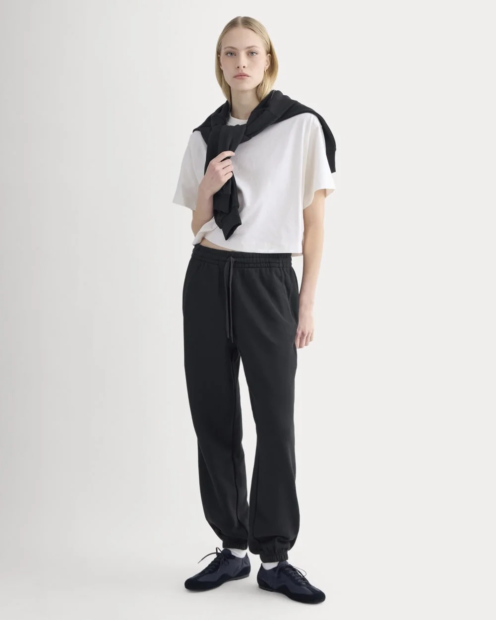 Lightweight Terry Jogger | Black