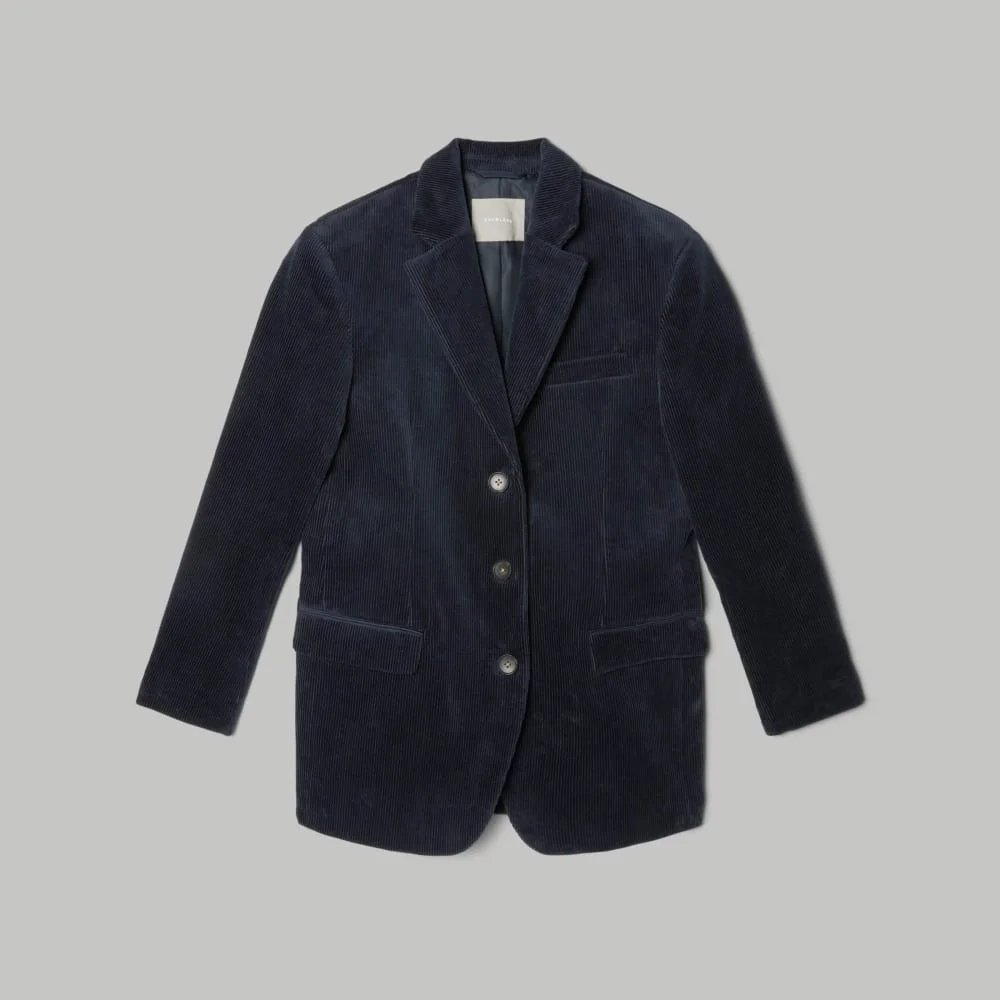 The Corduroy ’80s Blazer | Deep Navy (2)