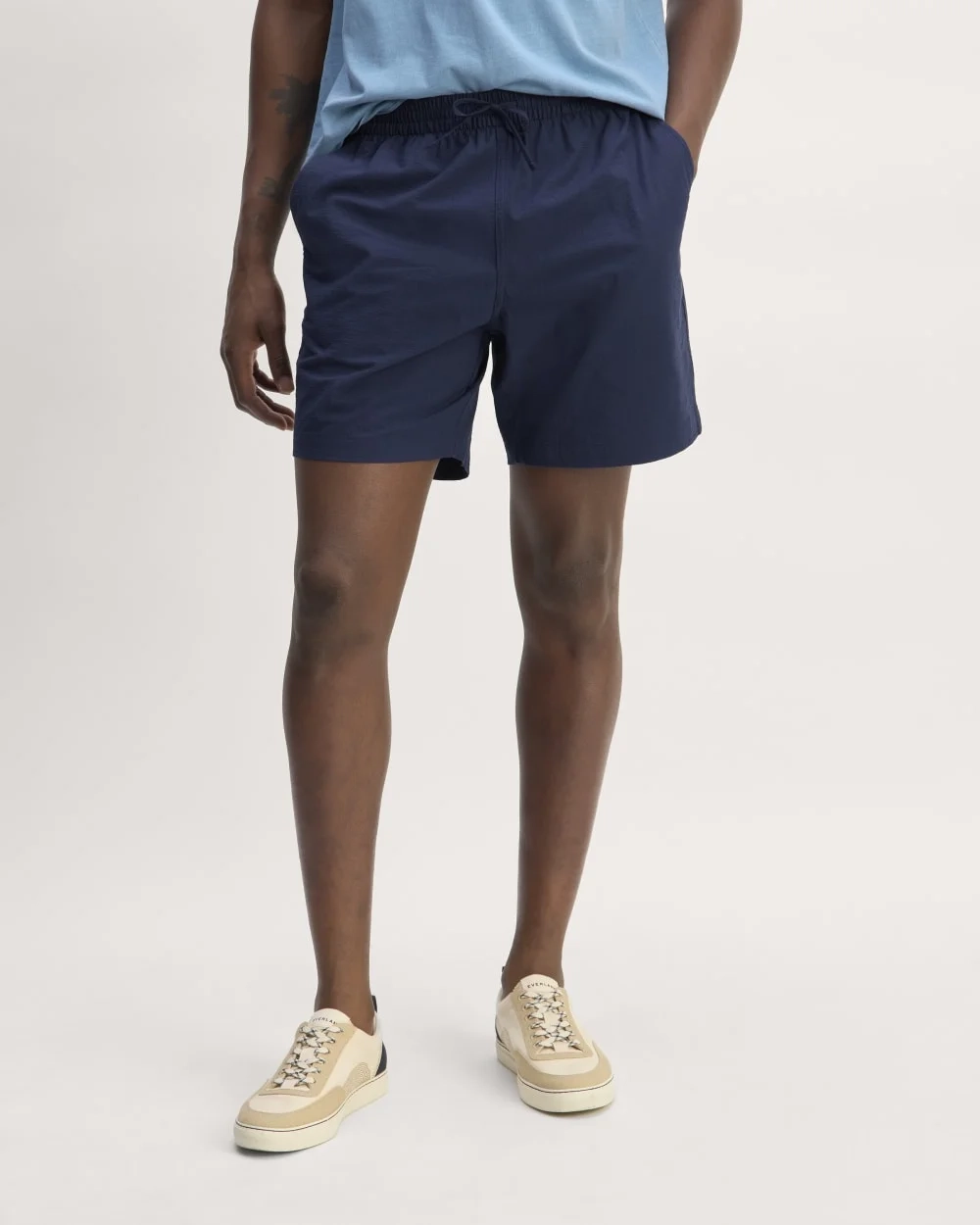 The Seersucker Short | Deep Blue