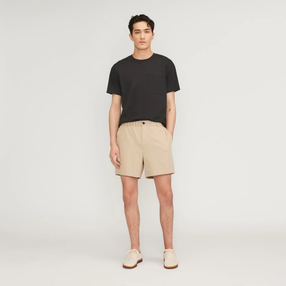 The Pull-On Performance Chino 5" Short | Trench Coat Khaki