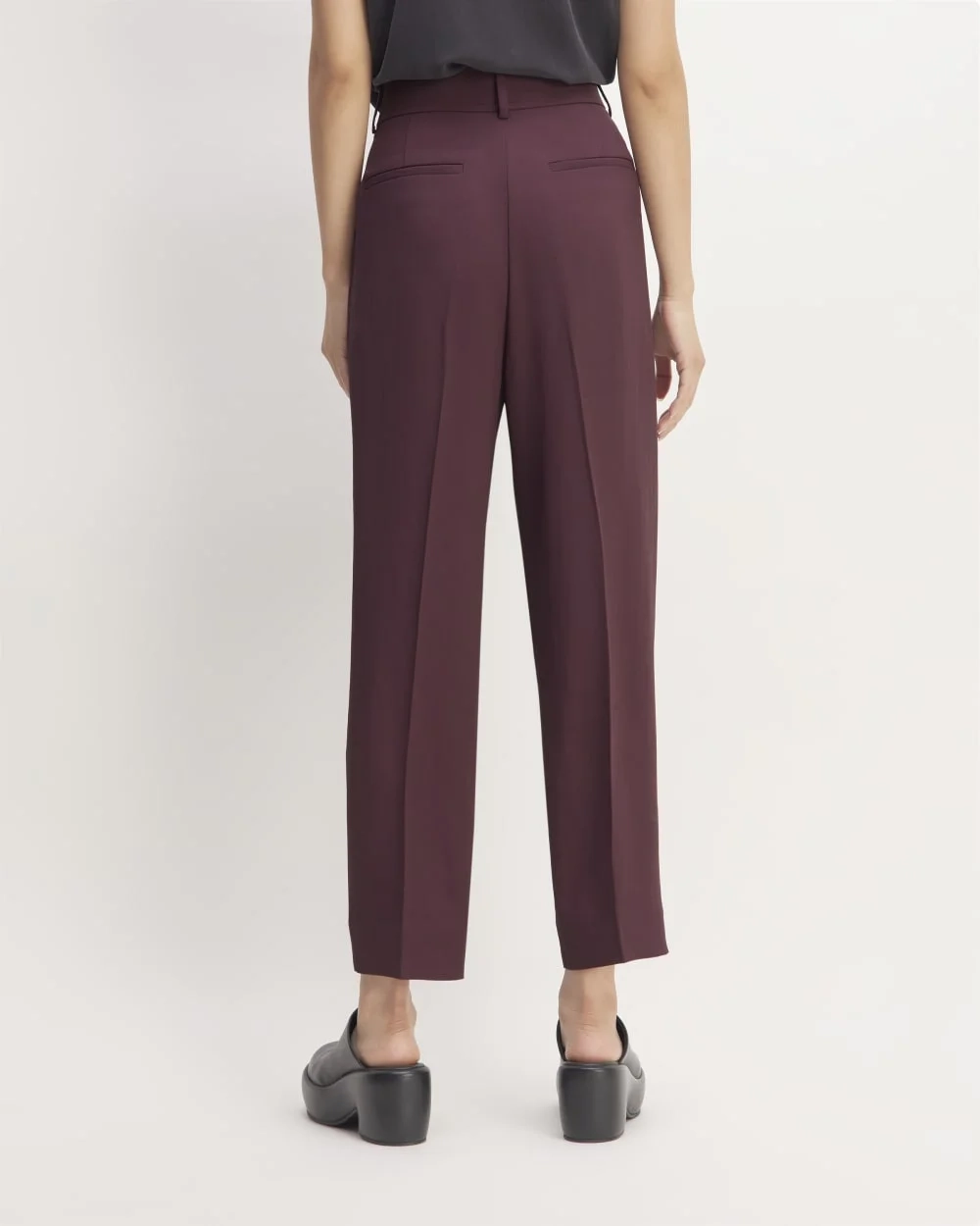 The Japanese GoWeave Way-High® Tapered Pant | Burgundy (3)