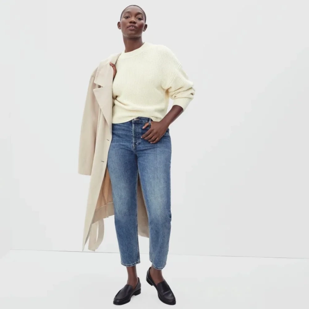 The Texture Cotton Crew | Canvas Tan (2)
