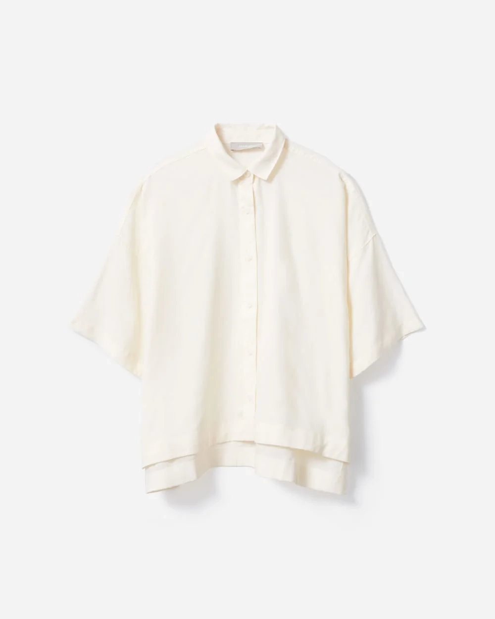 The Drapey Square Shirt | Bone (2)