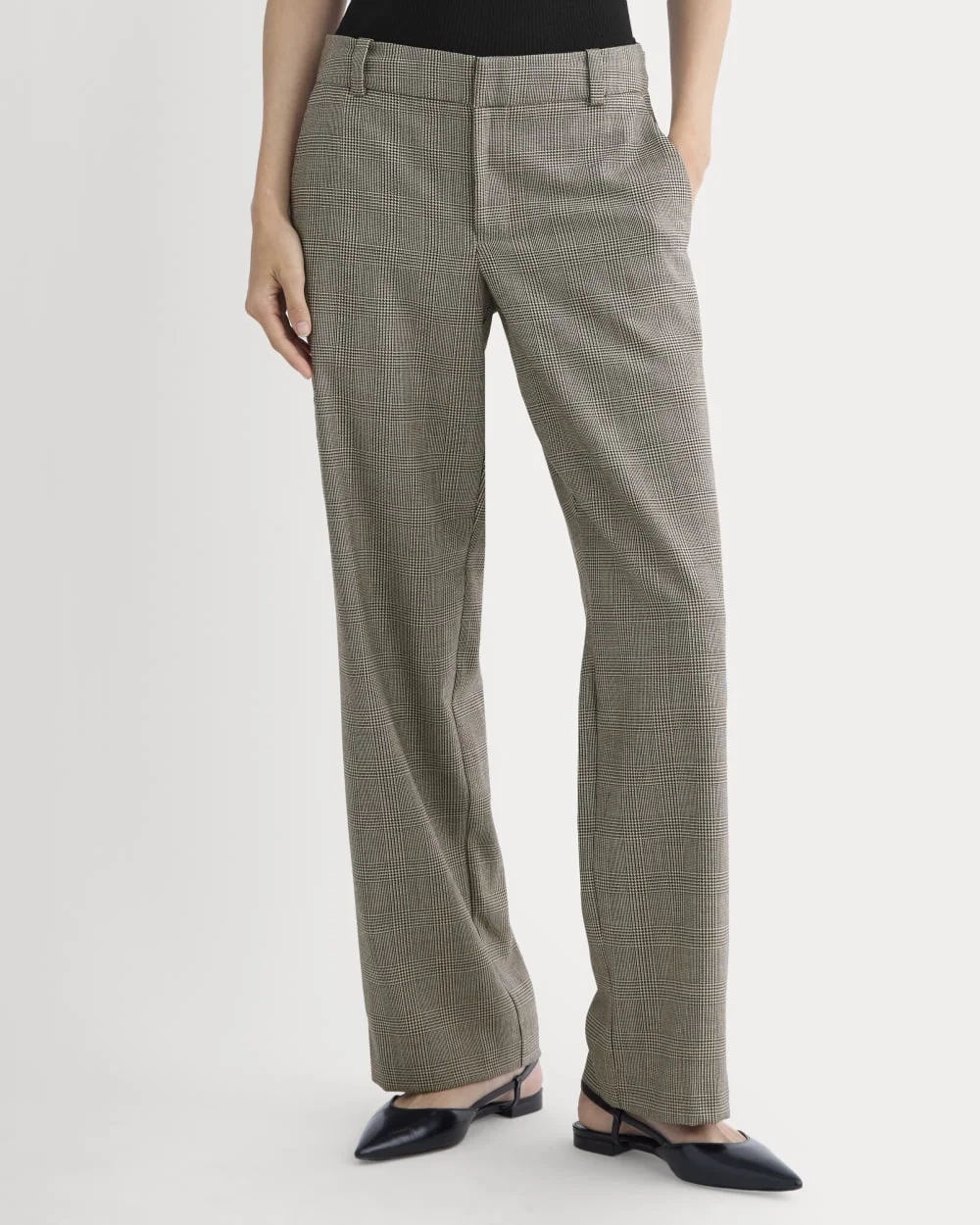 Straight-Leg Trouser in Tailor Twill | Khaki (2)