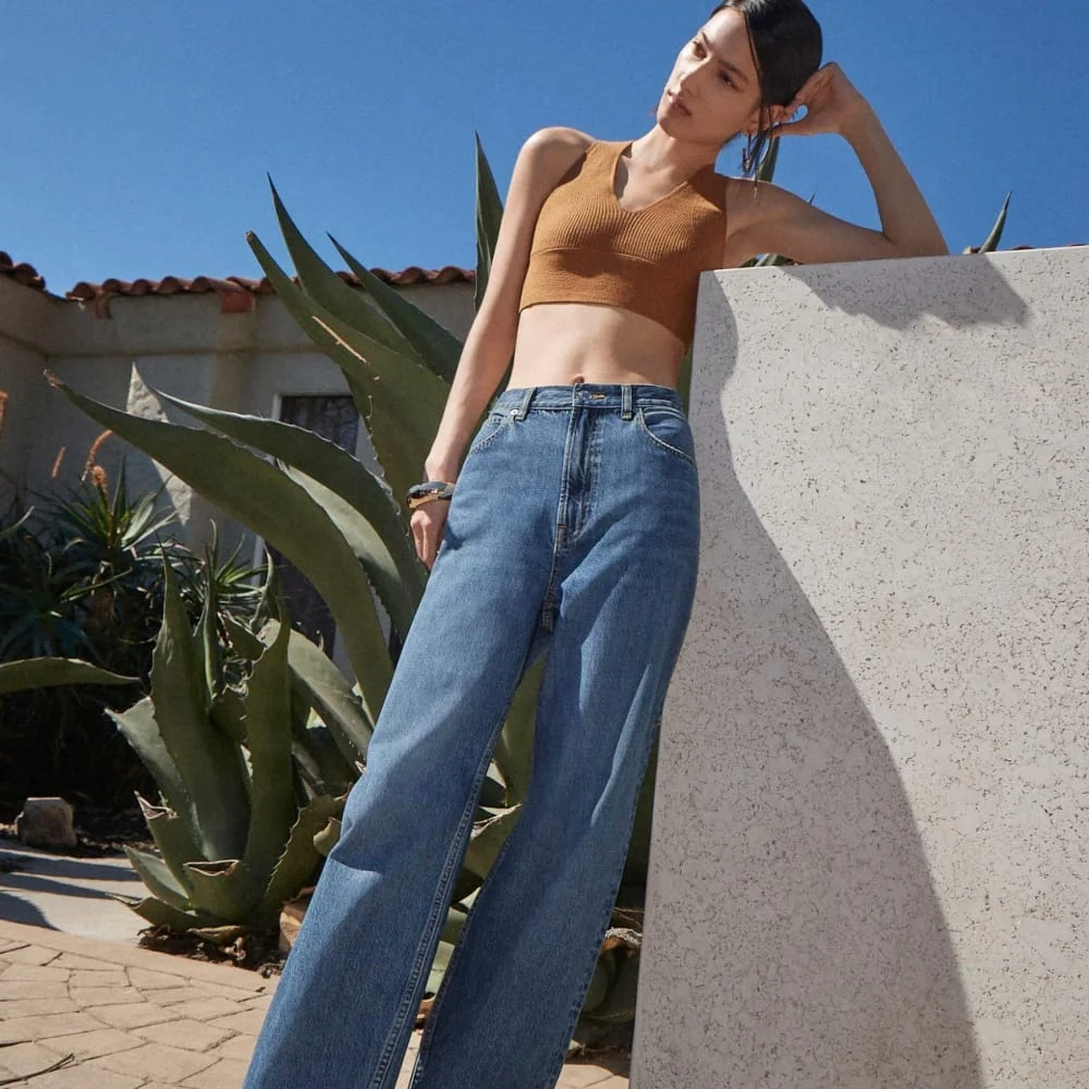 The Cross-Back Cropped Sweater Top | Butter Caramel (2)