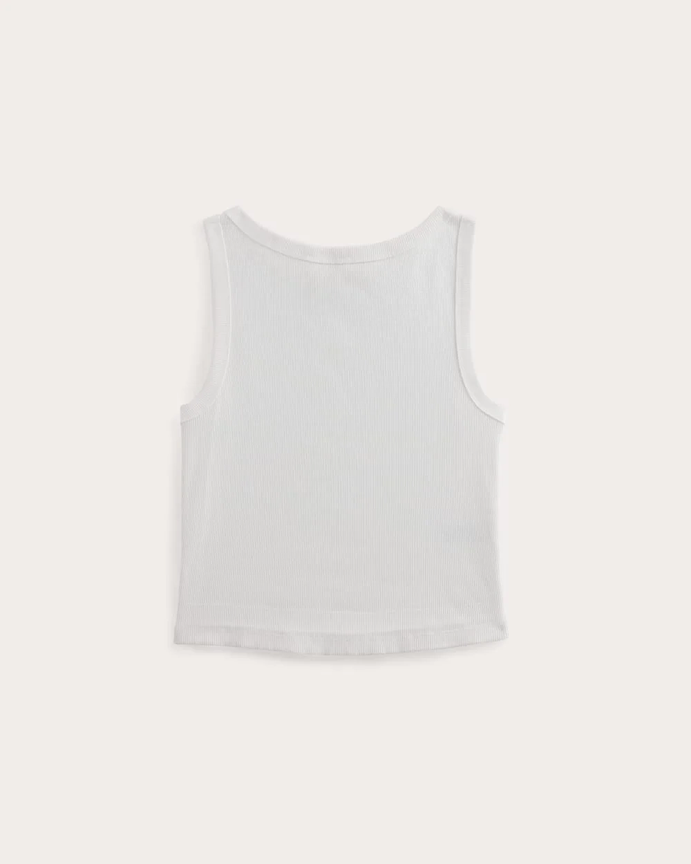The Selfie Boatneck Tank | White (2)
