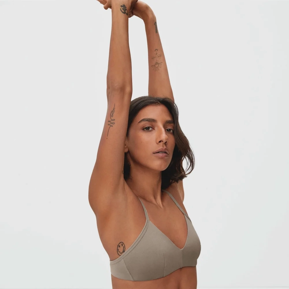 The Cotton Bralette | Burnt Sugar (2)