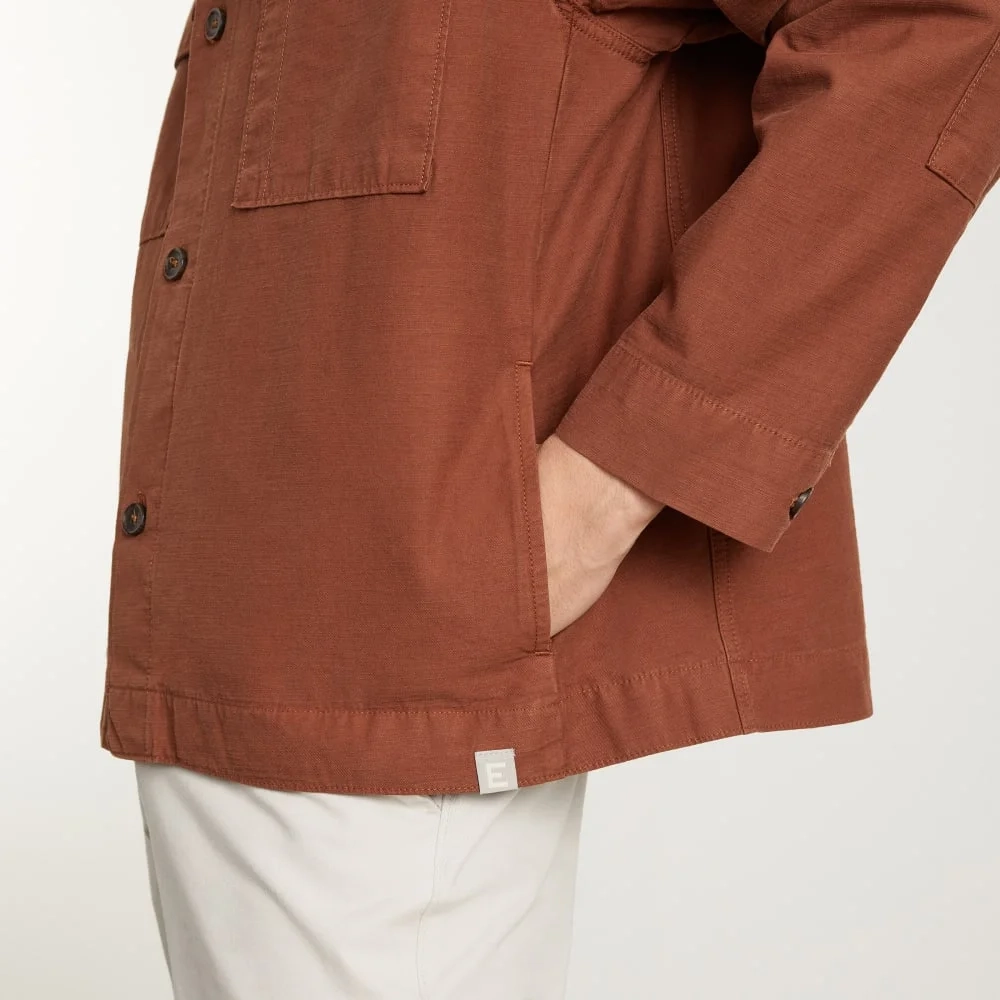 The Everyone Spring Shirt Jacket | Espresso (2)