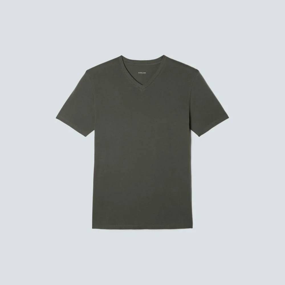 The Organic Cotton V-Neck Tee | Kambaba (2)
