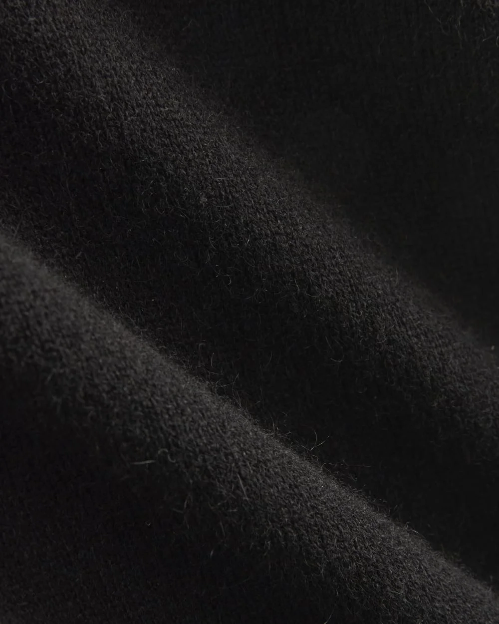 Cashmere Funnel-Neck Tank | Black (2)