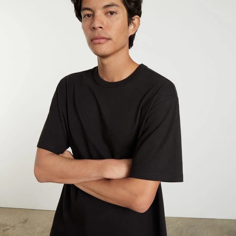 The Everyone Relaxed Hemp Tee | Black (2)