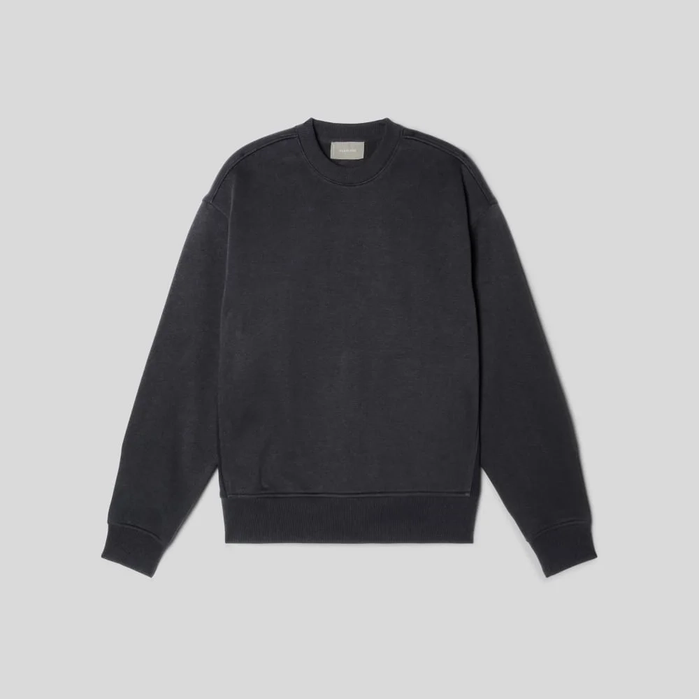 The ReTrack Crewneck Sweatshirt | Black (2)