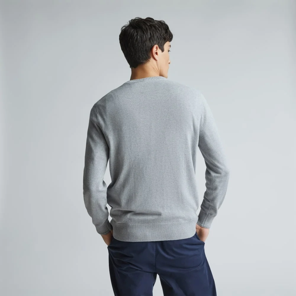 The No-Sweat Sweater | Uniform |  Heathered Grey (2)