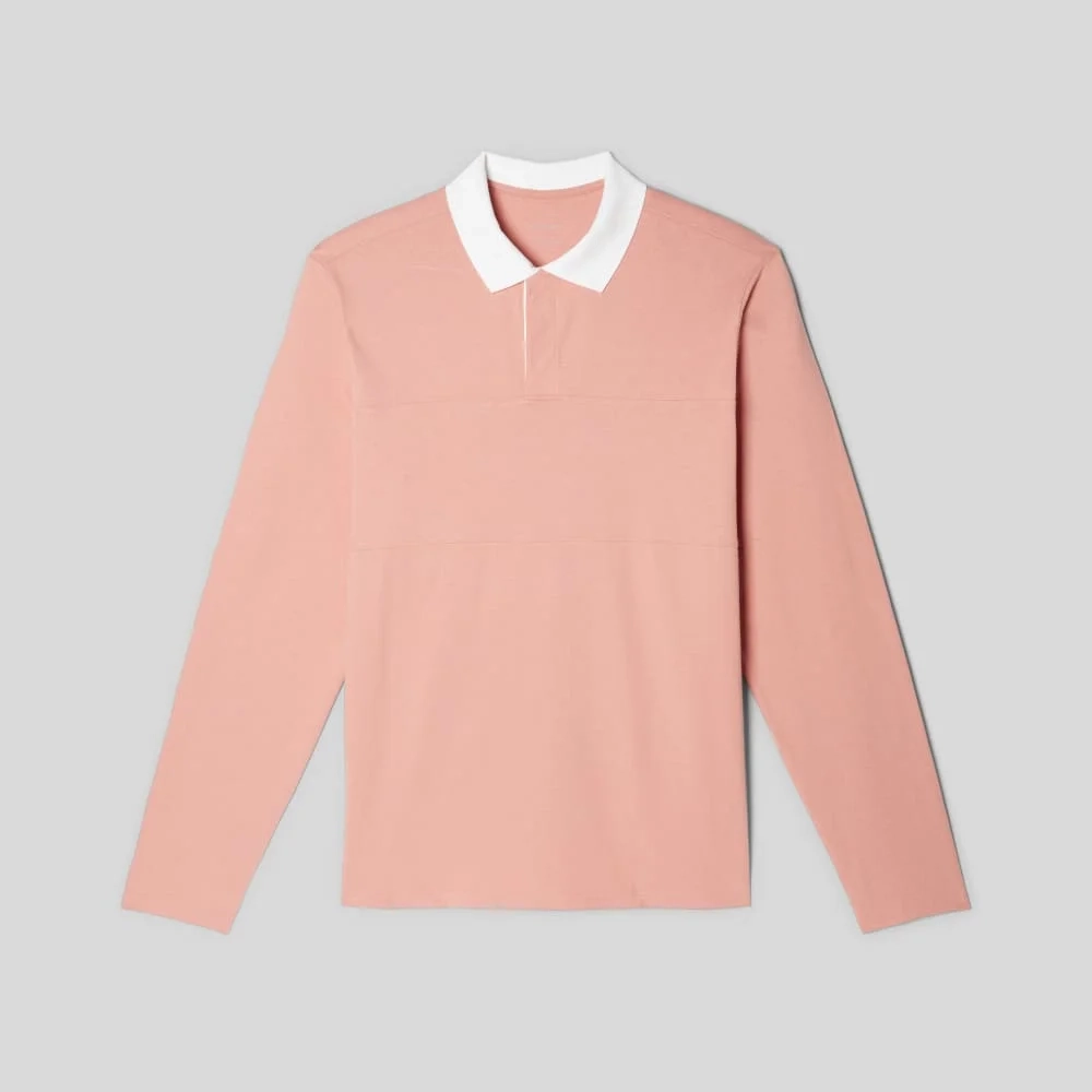The Premium-Weight Rugby Shirt | Light Rose (2)