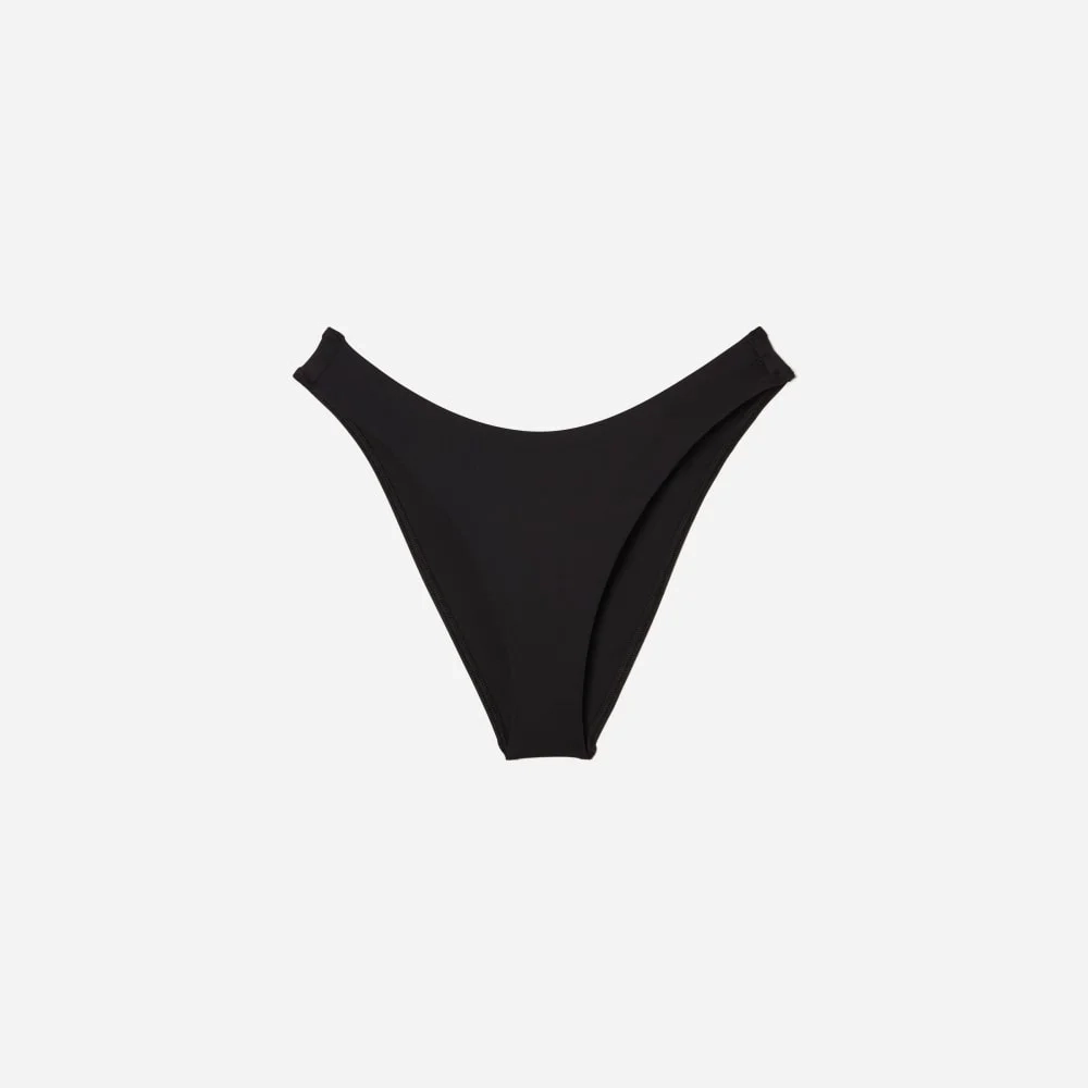 The Thigh-High Bikini Bottom | Black